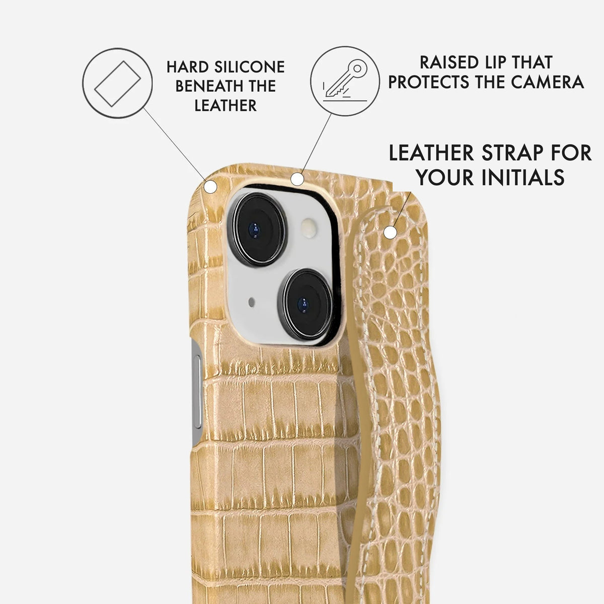 iPhone 14 Plus Leather Case — Neo Handle