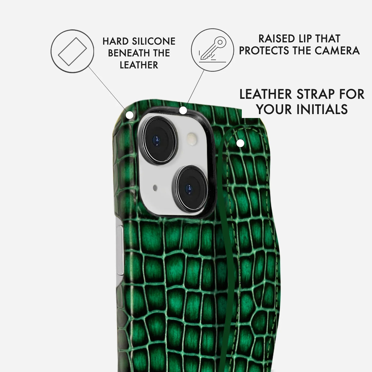 iPhone 13 Leather Case — Lusso Handle