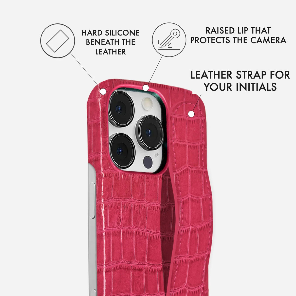 iPhone 16 Pro Max Leather Case — Vega Handle