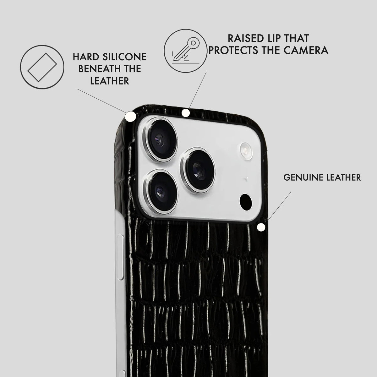 iPhone 17 Pro Leather Case — Vega