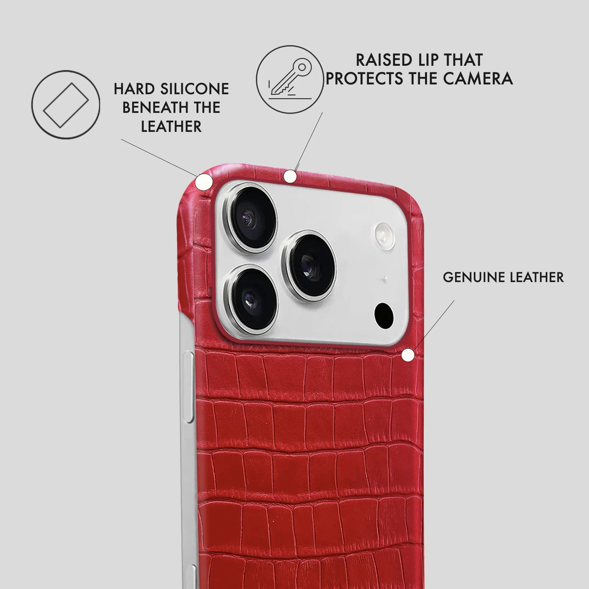iPhone 17 Pro Max Leather Case — Vega