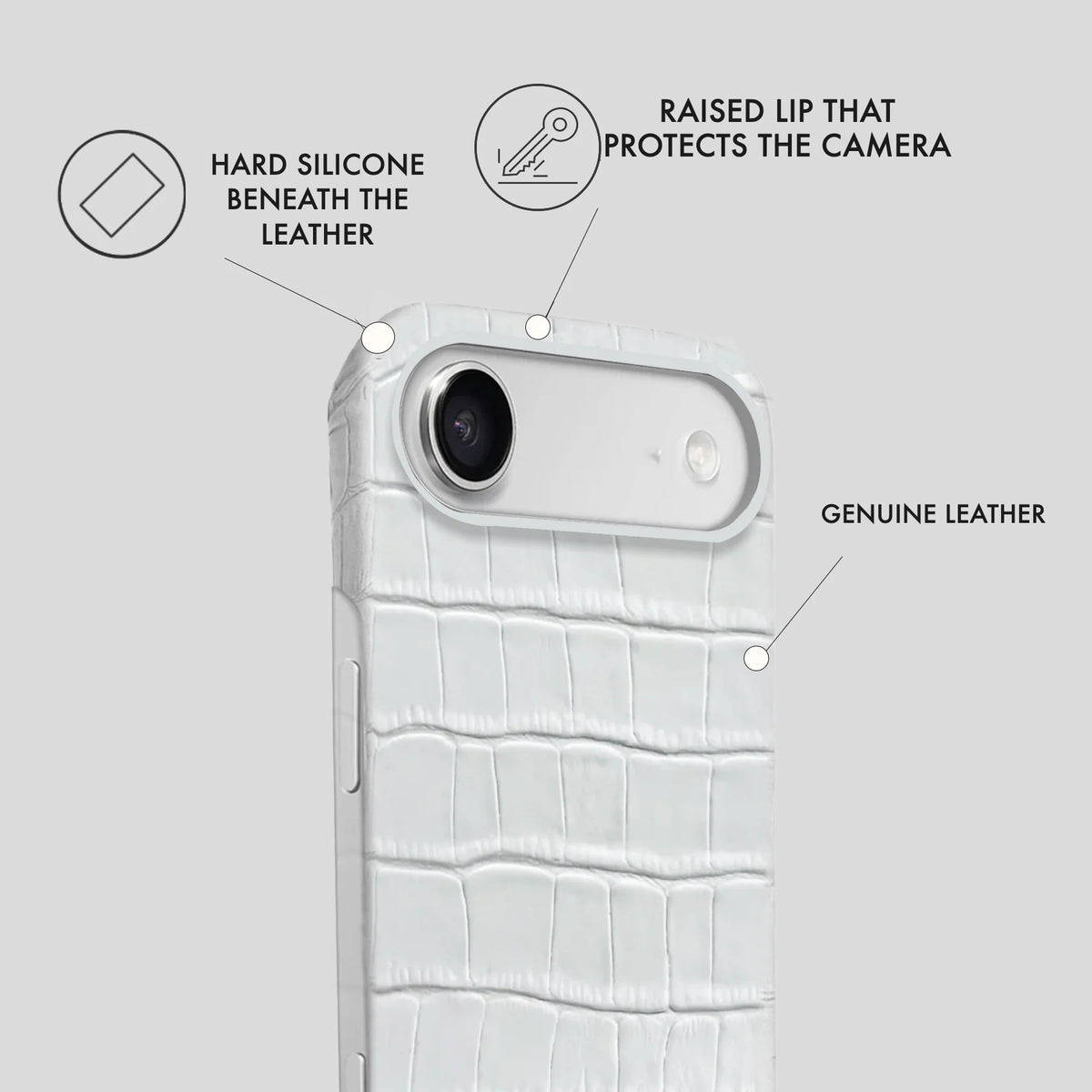iPhone 17 Air Leather Case — Vega