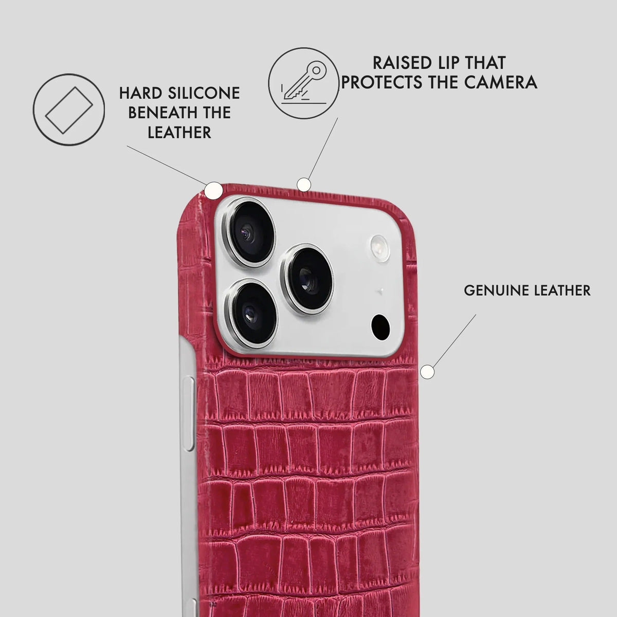 iPhone 18 Pro Leather Case — Vega
