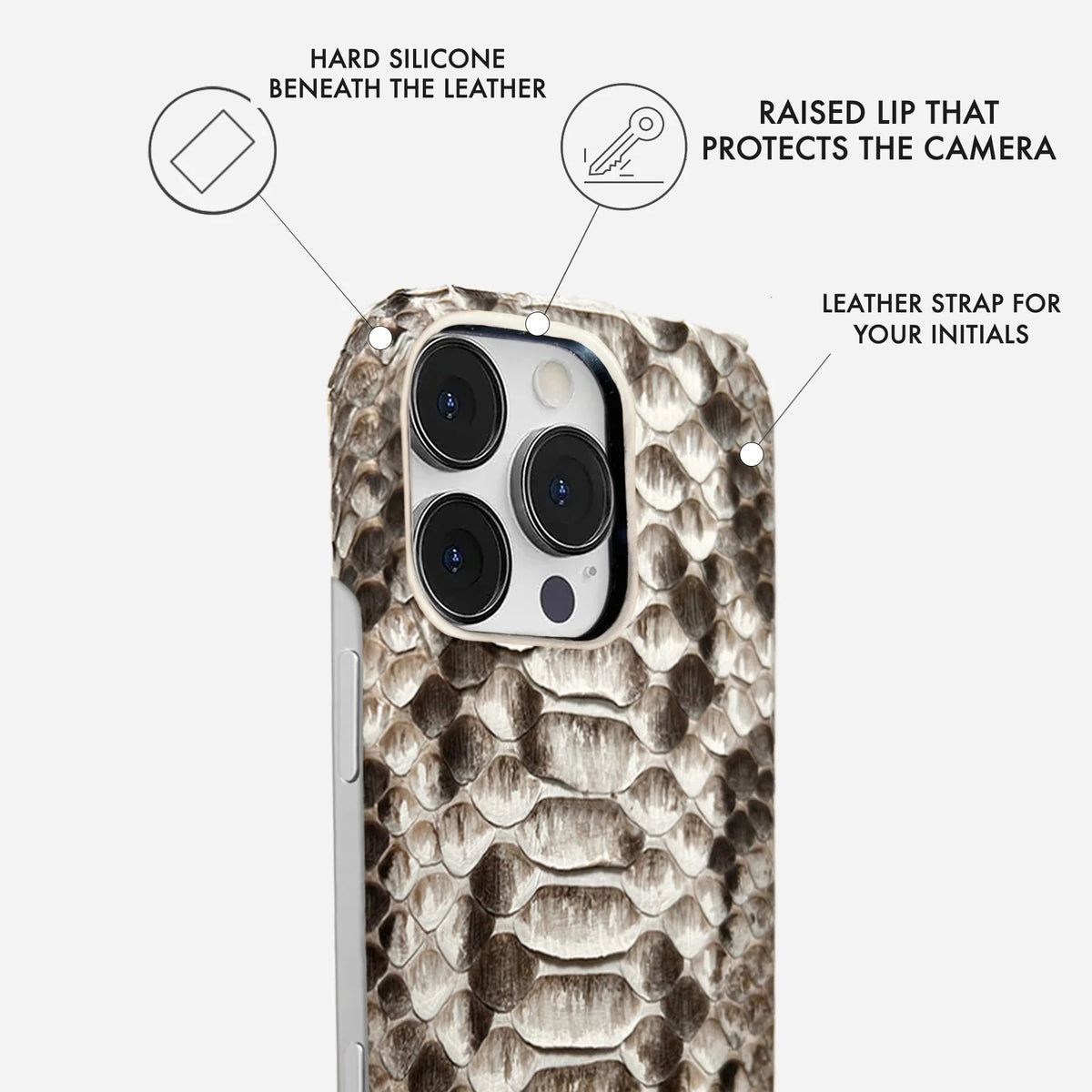 iPhone 16 Pro Max Leather Case — Piton