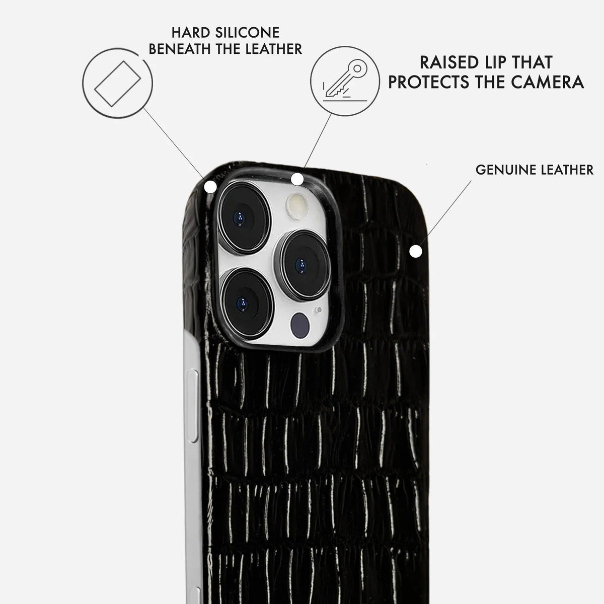 iPhone 17 Pro Leather Case — Vega