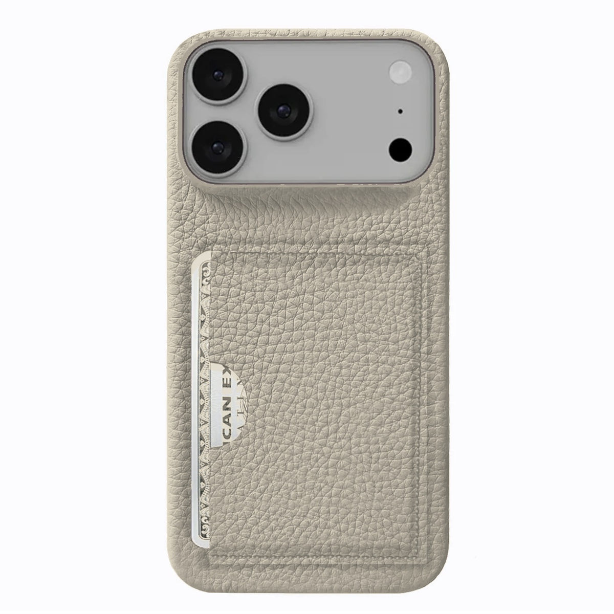 iPhone 17 Pro Leather Case — Ashe Cardholder