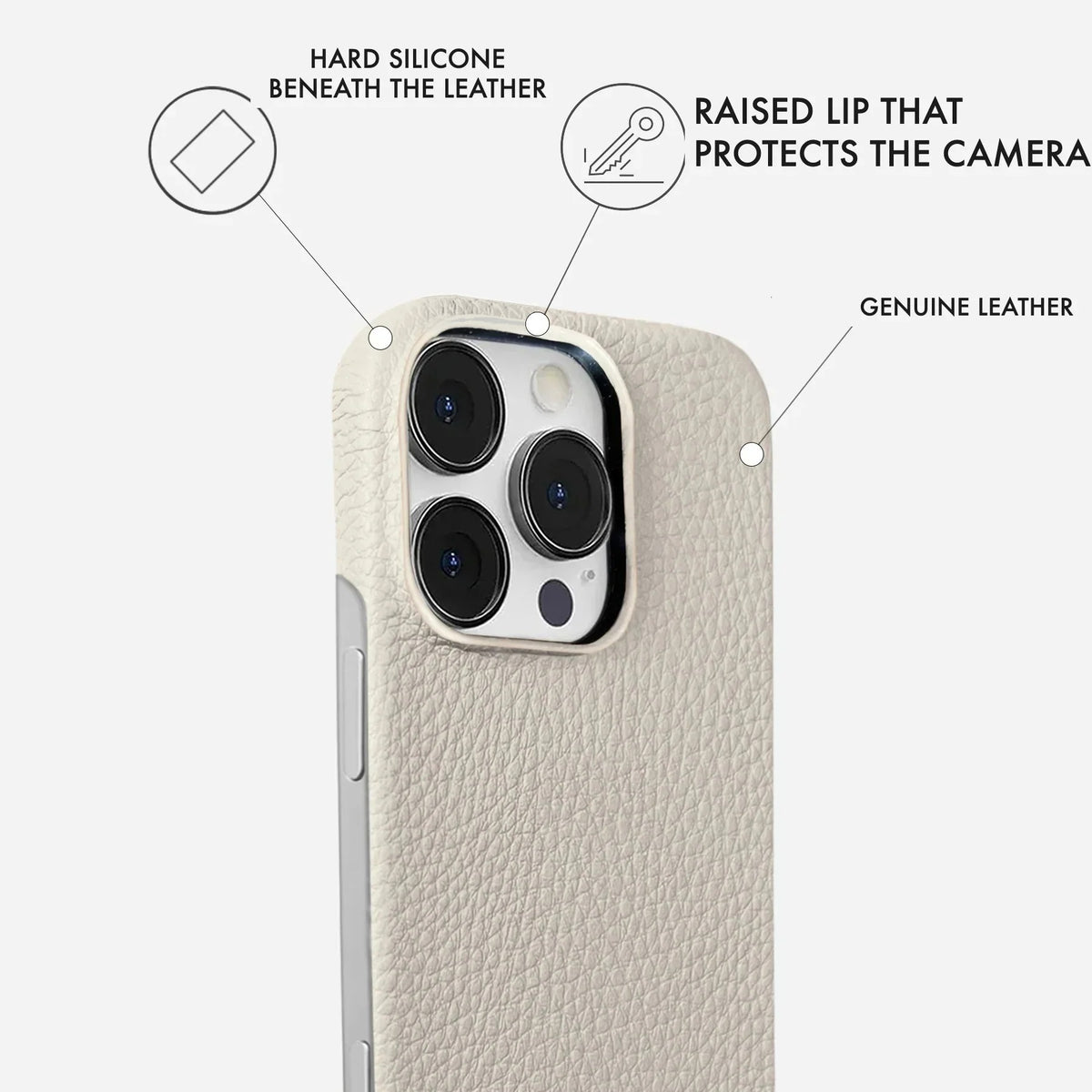 iPhone 16 Pro Max Leather Case — Ashe
