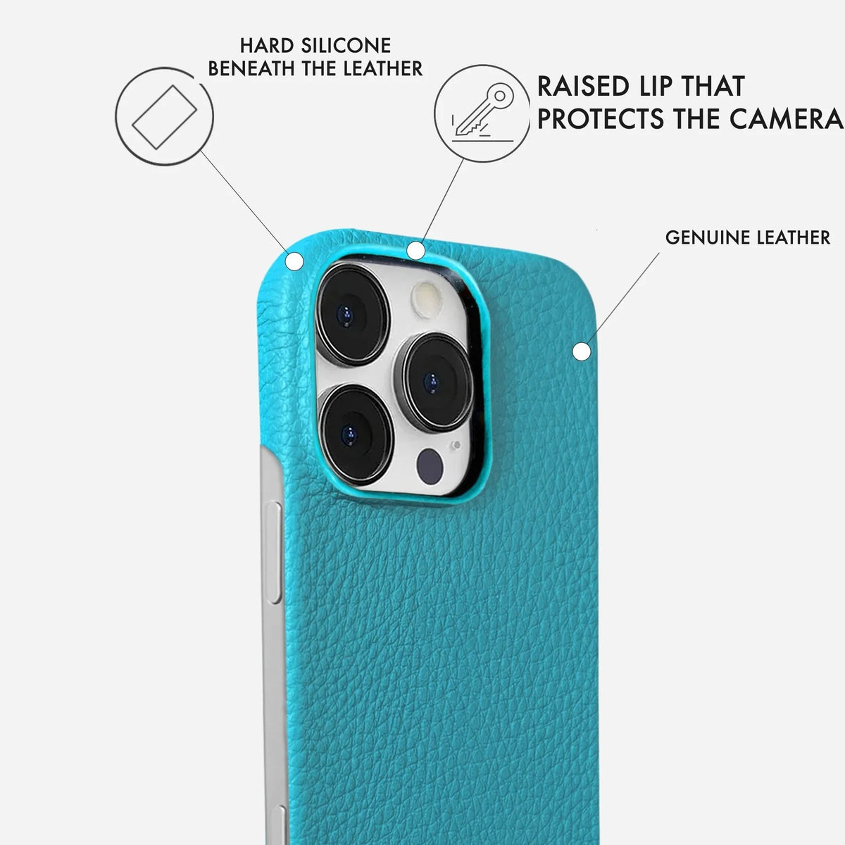 iPhone 16 Pro Max Leather Case — Ashe