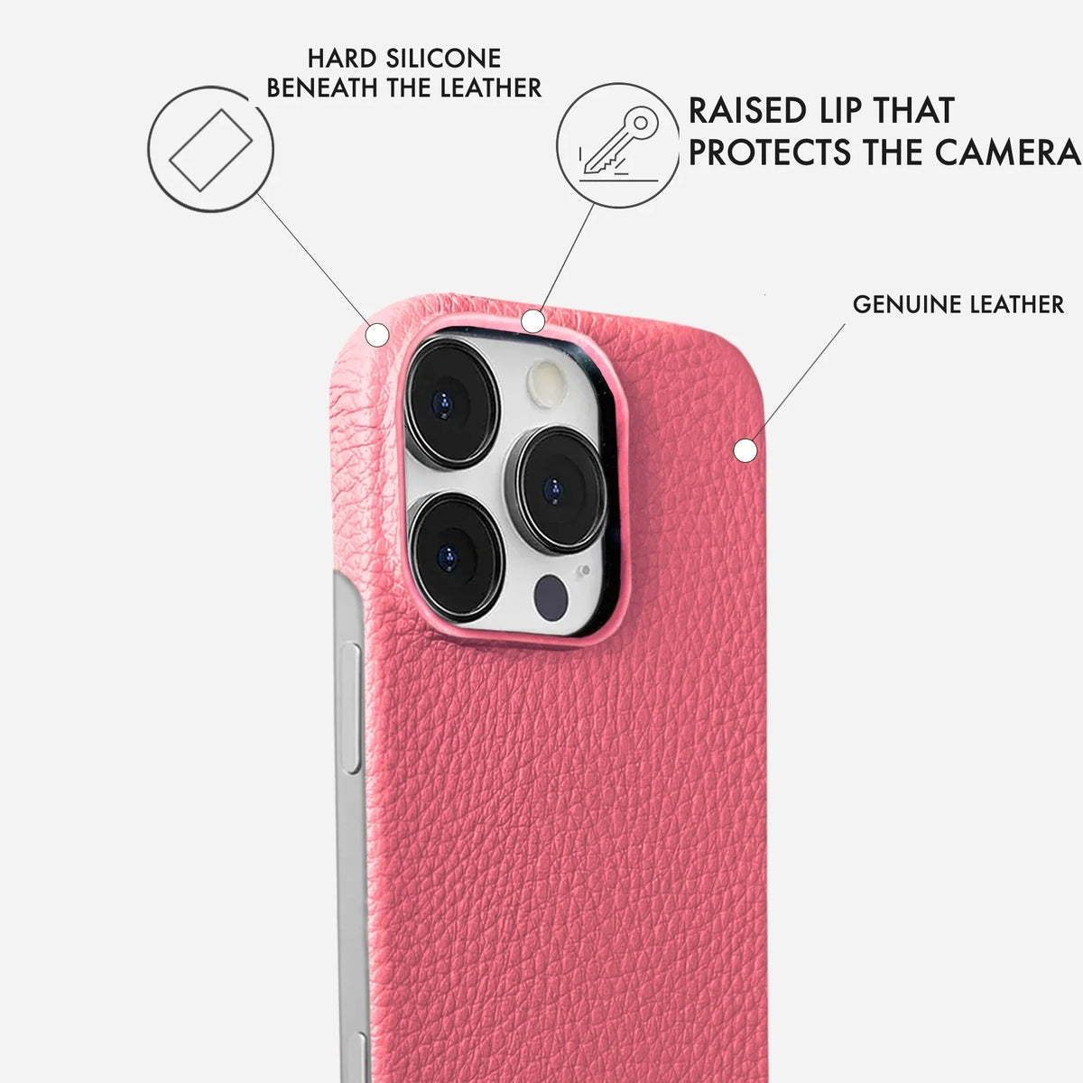 iPhone 16 Pro Max Leather Case — Ashe