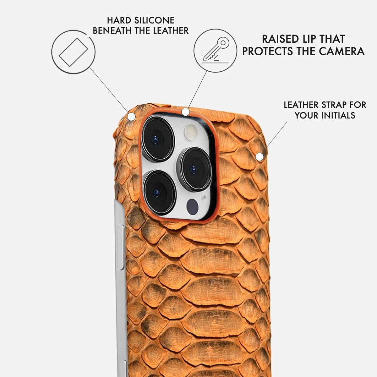 iPhone 16 Pro Max Leather Case — Piton