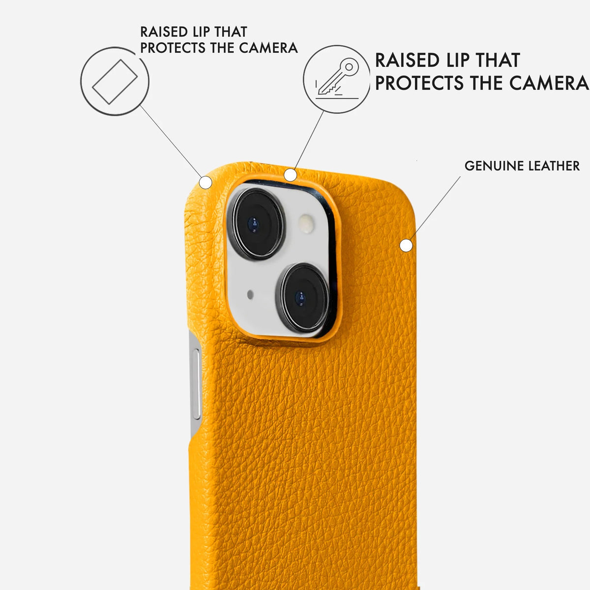 iPhone 13 Leather Case — Ashe