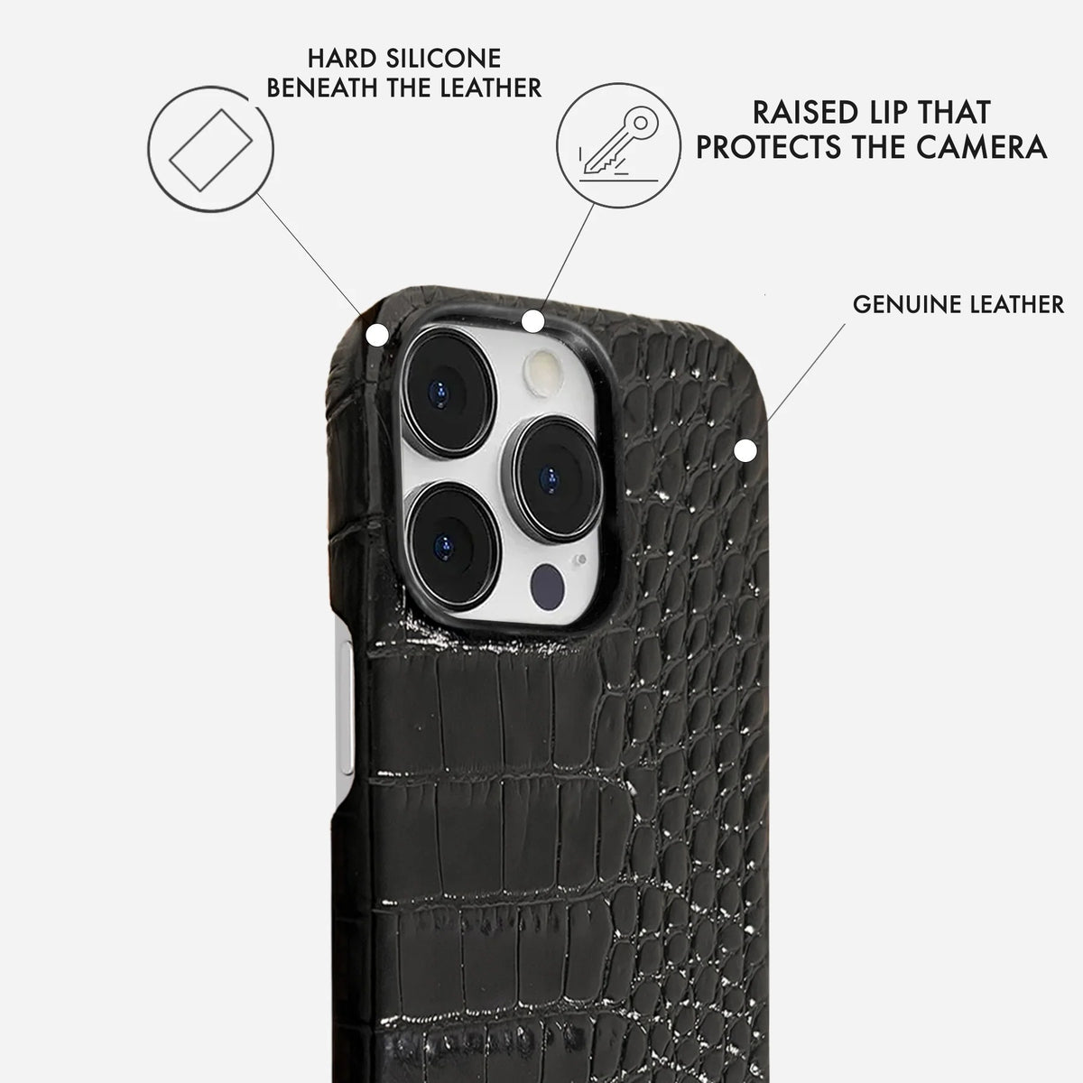 iPhone 13 Pro Leather Case — Neo