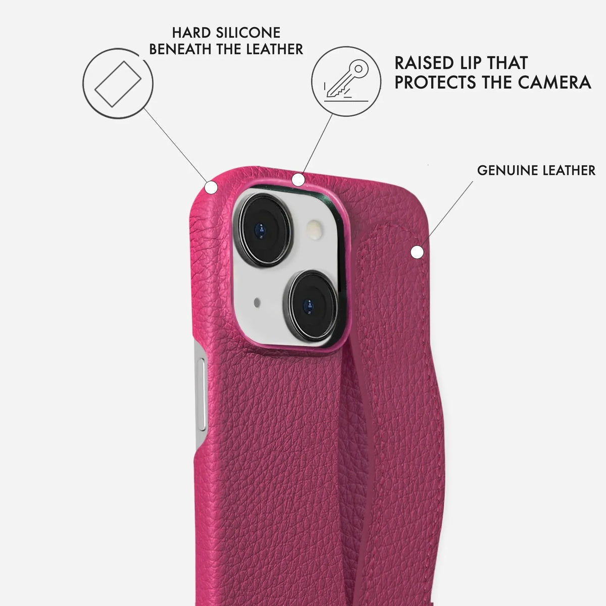 iPhone 13 Leather Case — Ashe Handle