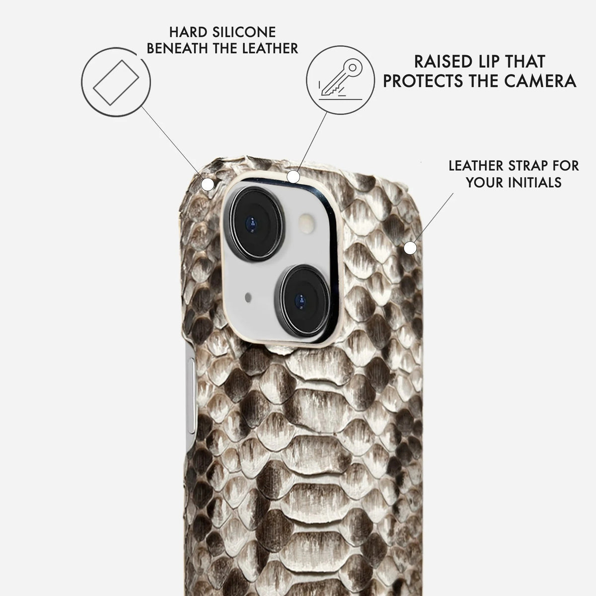 iPhone 14 Leather Case — Piton