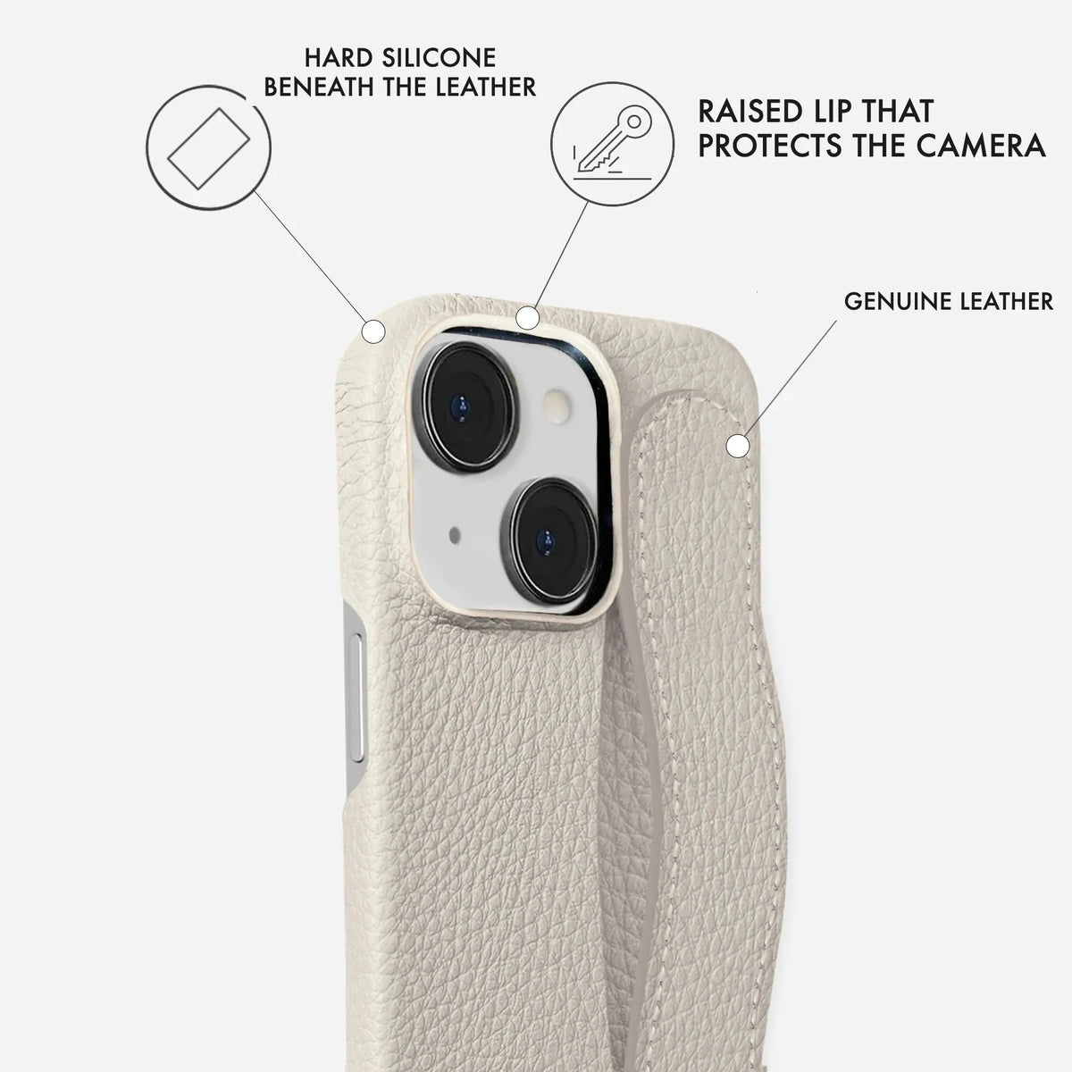 iPhone 13 Leather Case — Ashe Handle