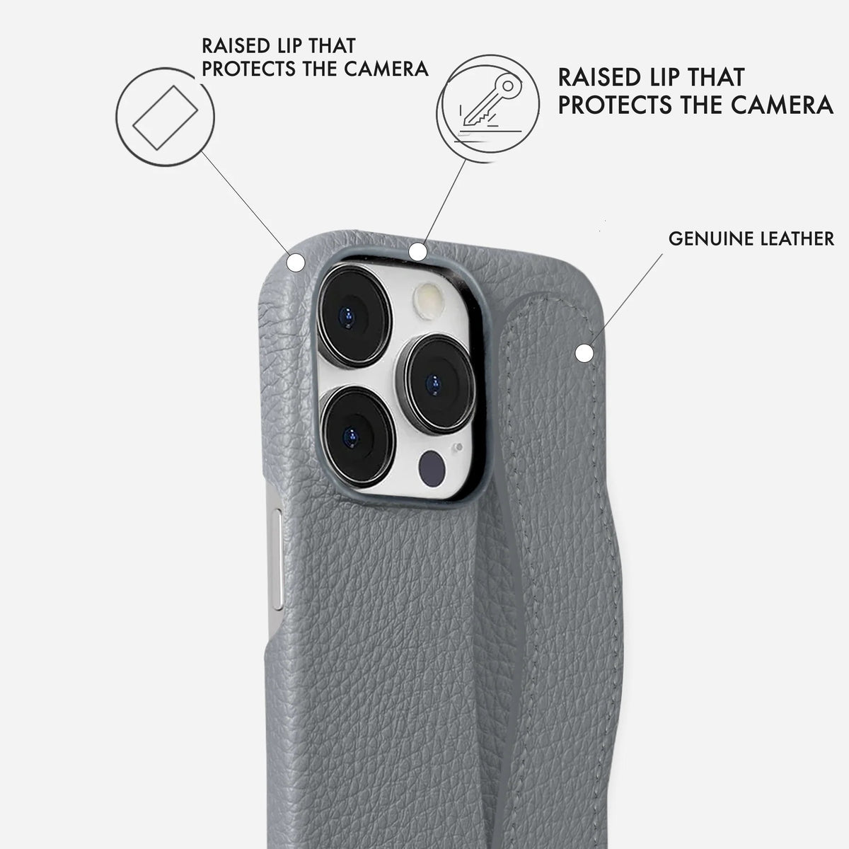 iPhone 13 Pro Leather Case — Ashe Handle