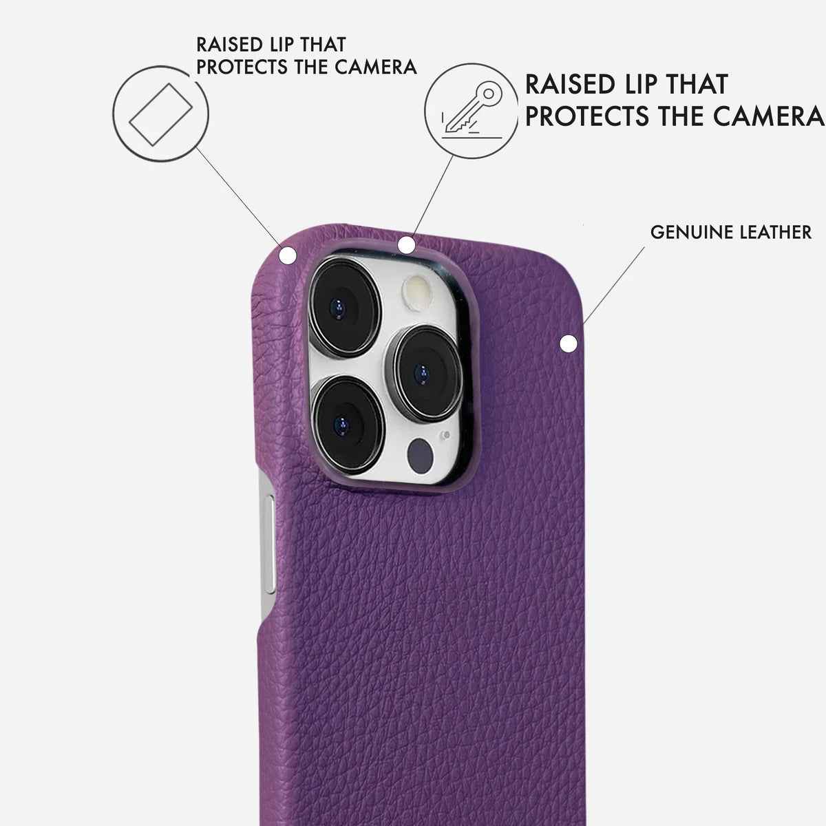 iPhone 14 Pro Max Leather Case — Ashe