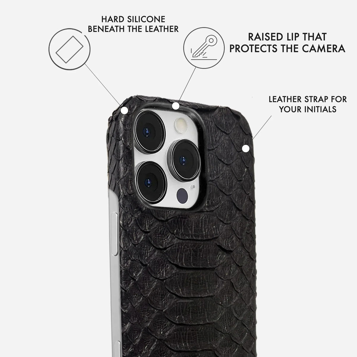 iPhone 16 Pro Max Leather Case — Piton