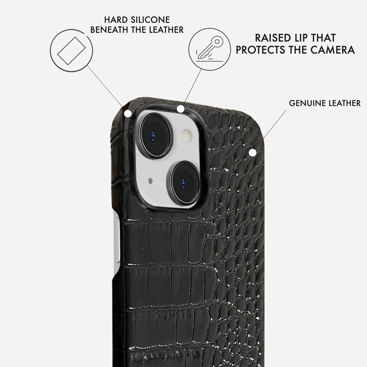 iPhone 14 Leather Case — Neo