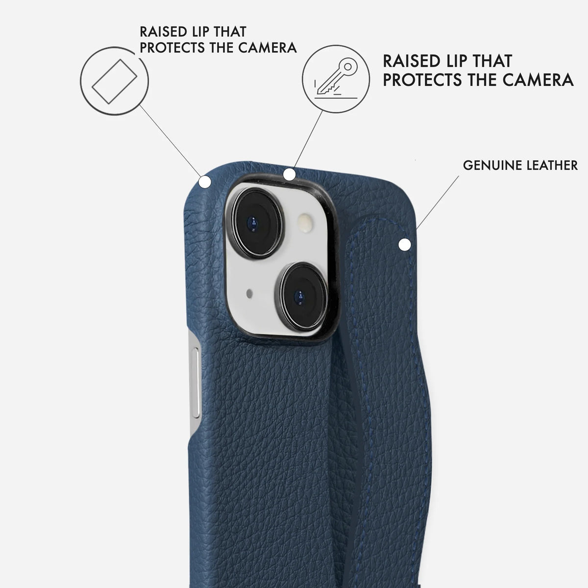 iPhone 13 Leather Case — Ashe Handle