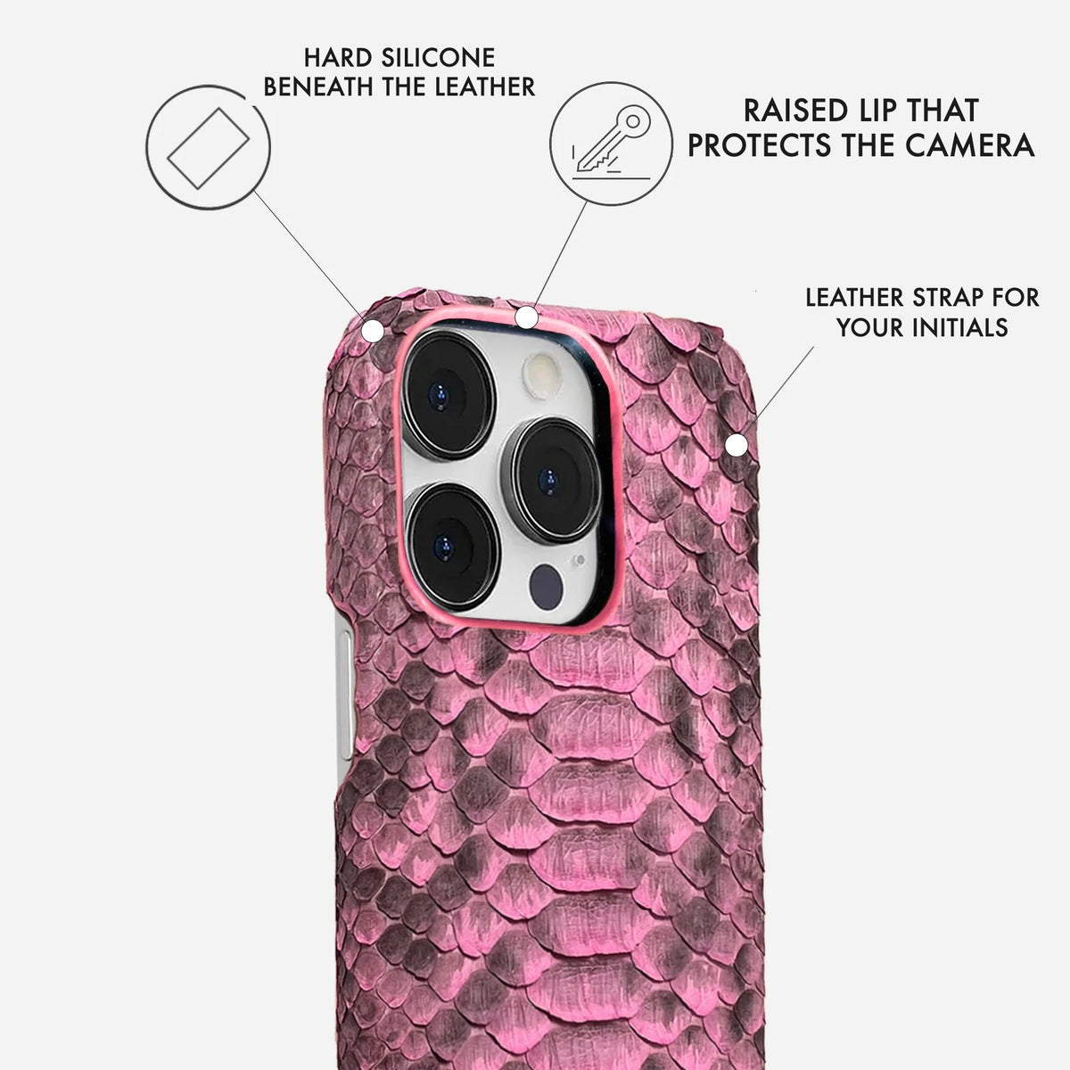 iPhone 14 Pro Leather Case — Piton