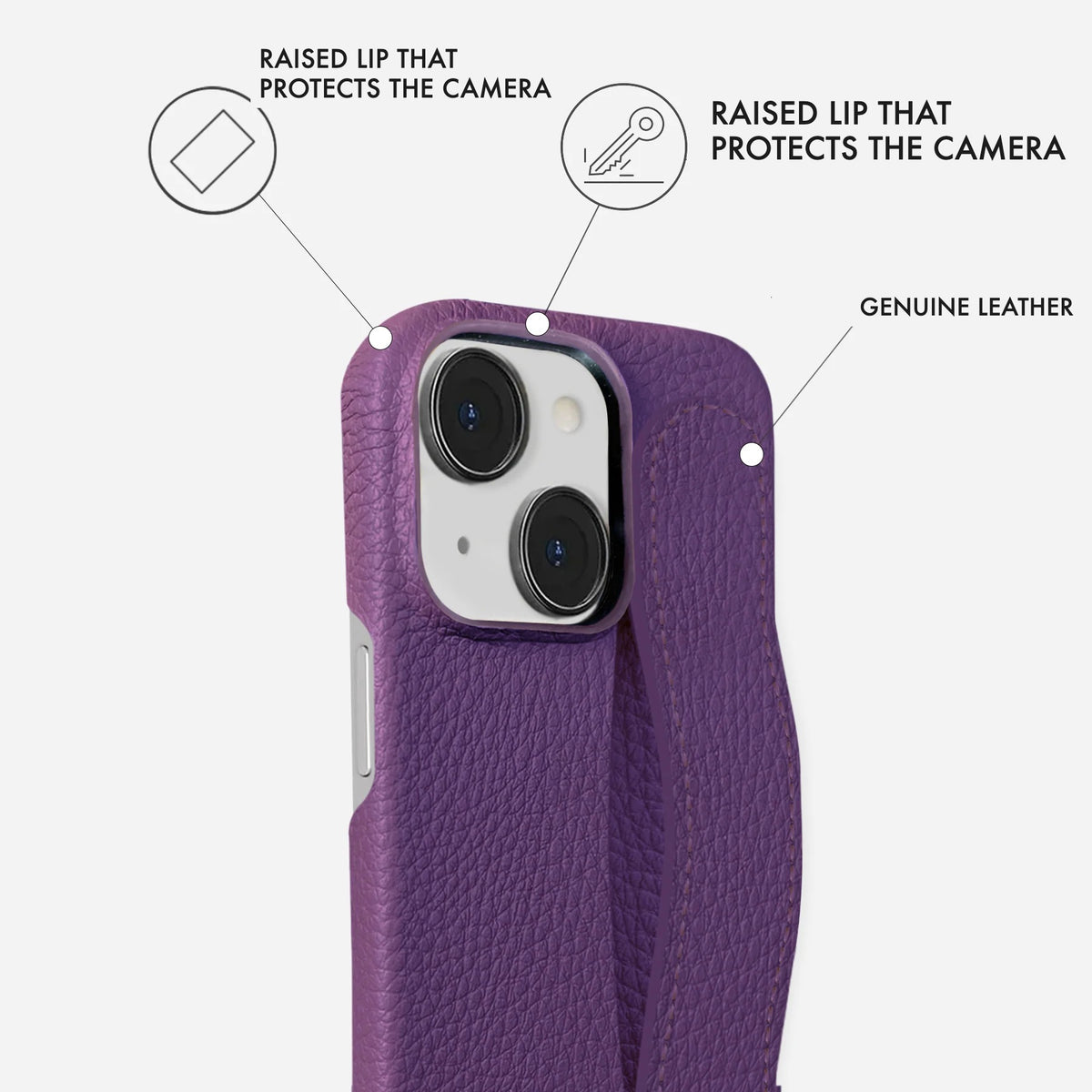 iPhone 13 Leather Case — Ashe Handle