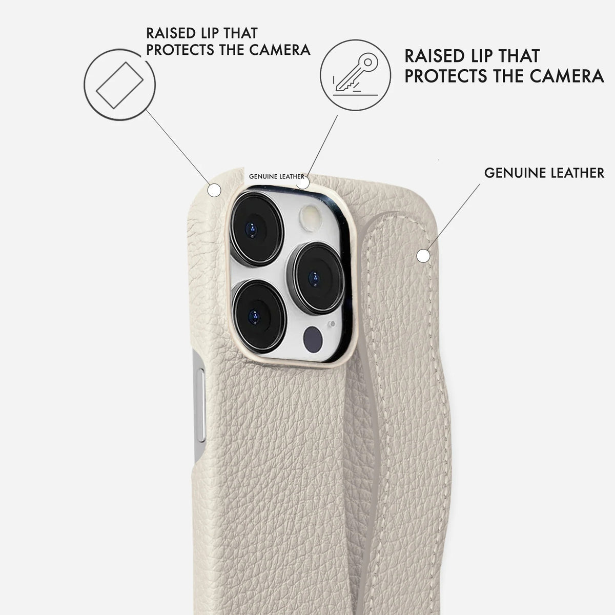 iPhone 13 Pro Leather Case — Ashe Handle