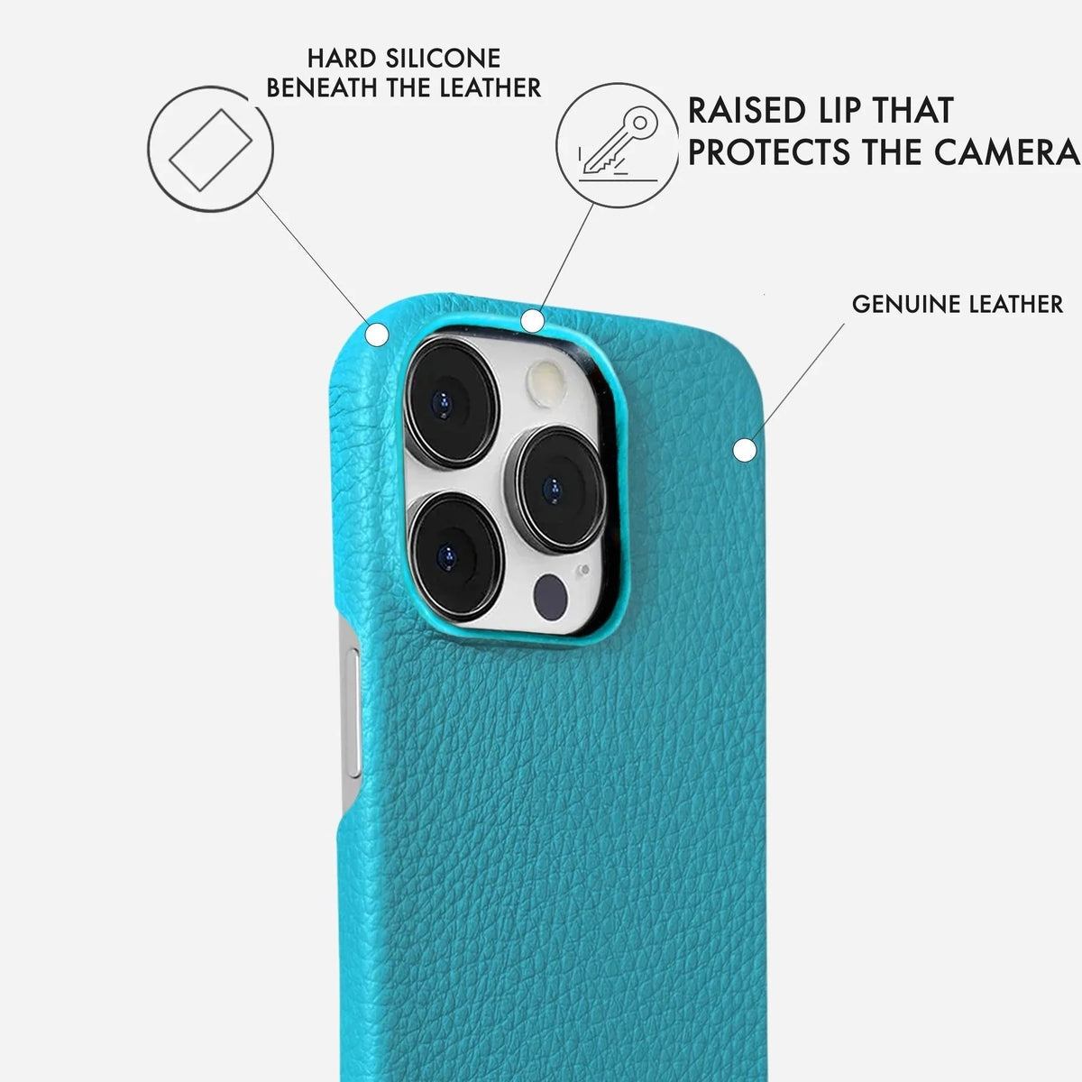 iPhone 15 Pro Max Leather Case — Ashe