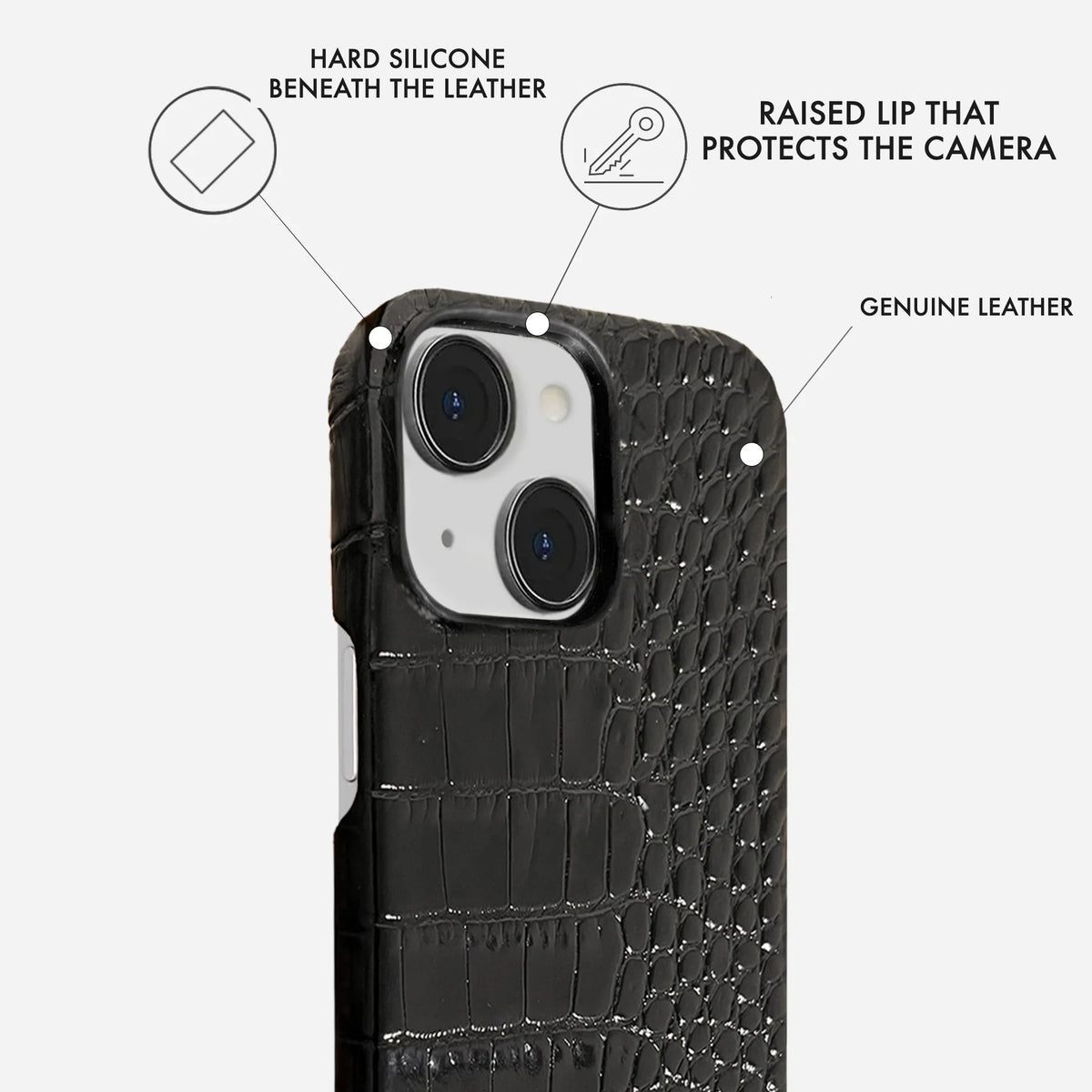 iPhone 13 Leather Case — Neo
