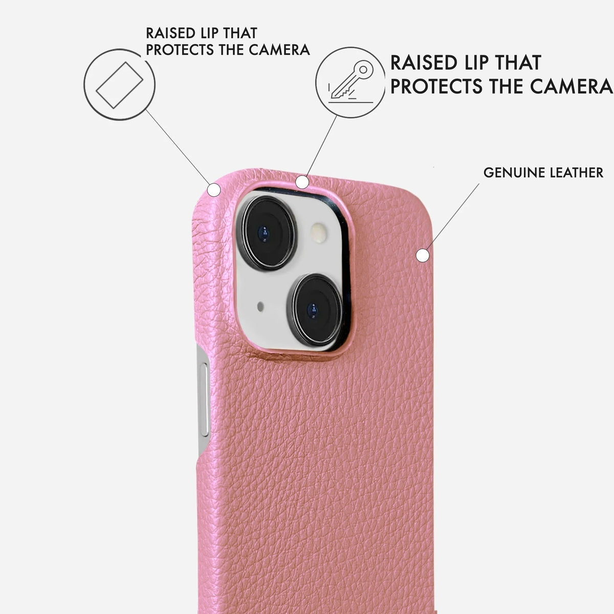 iPhone 14 Plus Leather Case — Ashe
