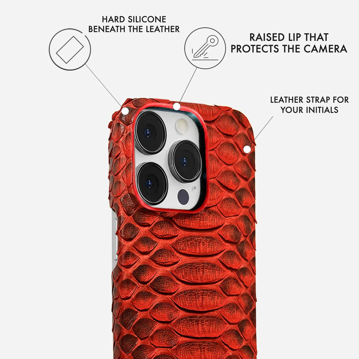 iPhone 13 Pro Max Leather Case — Piton