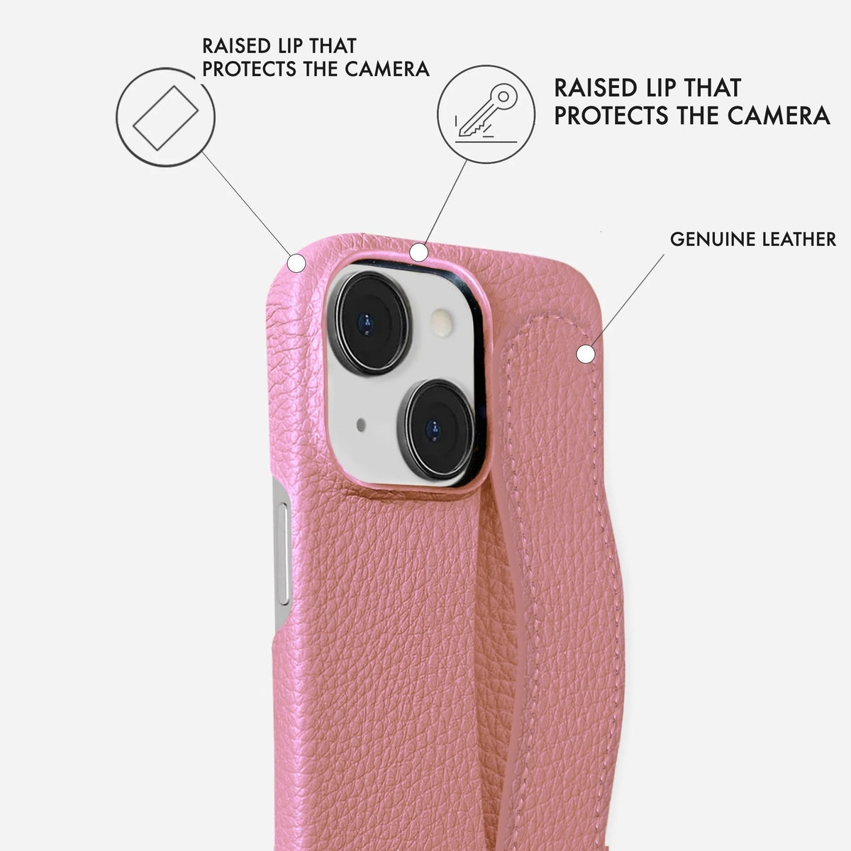 iPhone 15 Plus Leather Case — Ashe Handle