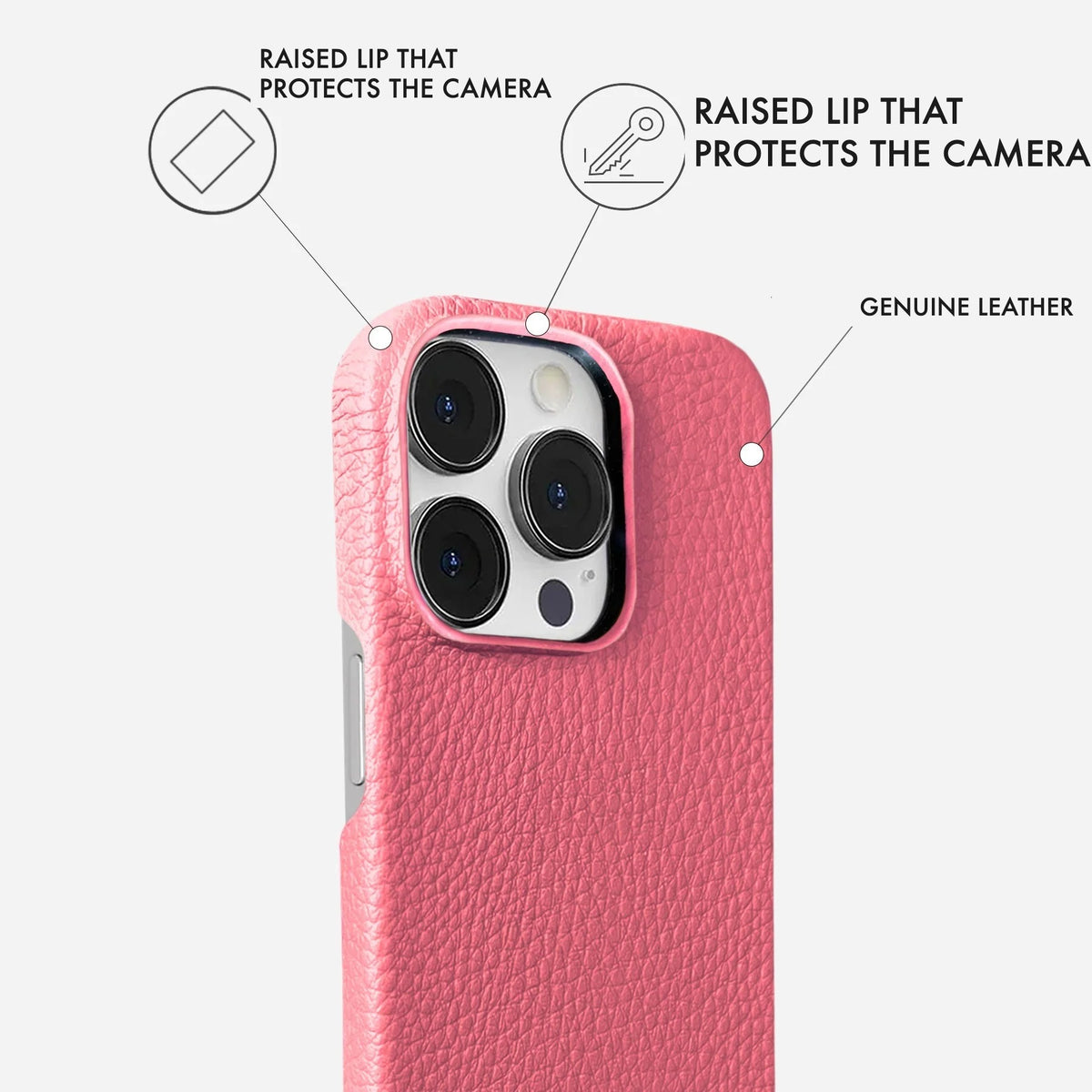iPhone 15 Pro Max Leather Case — Ashe