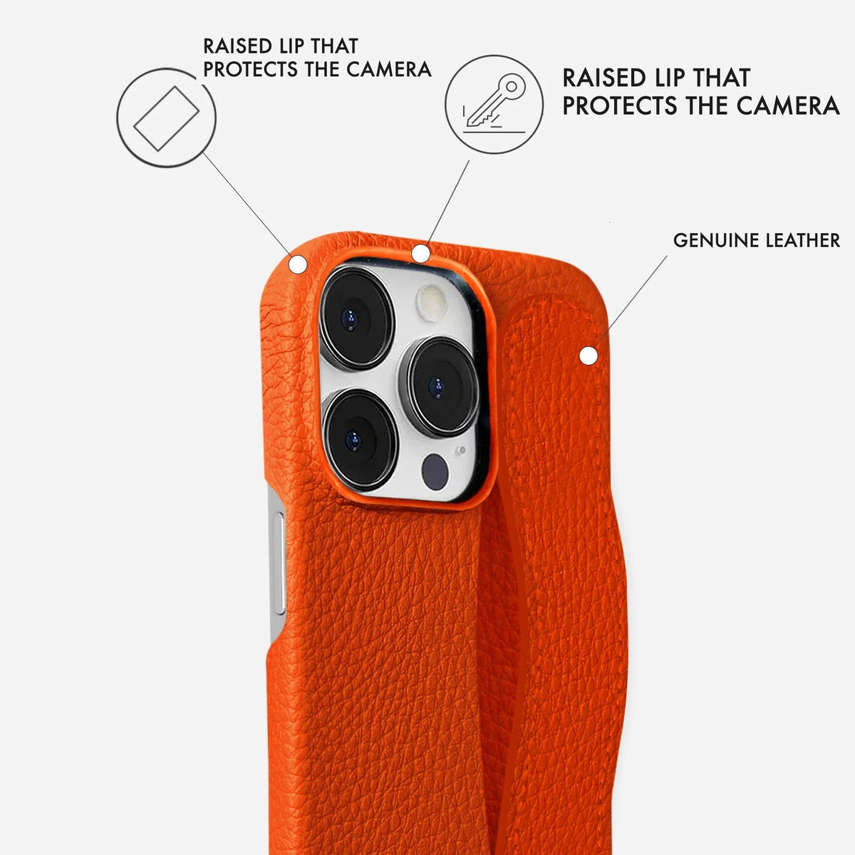 iPhone 14 Pro Max Leather Case — Ashe Handle