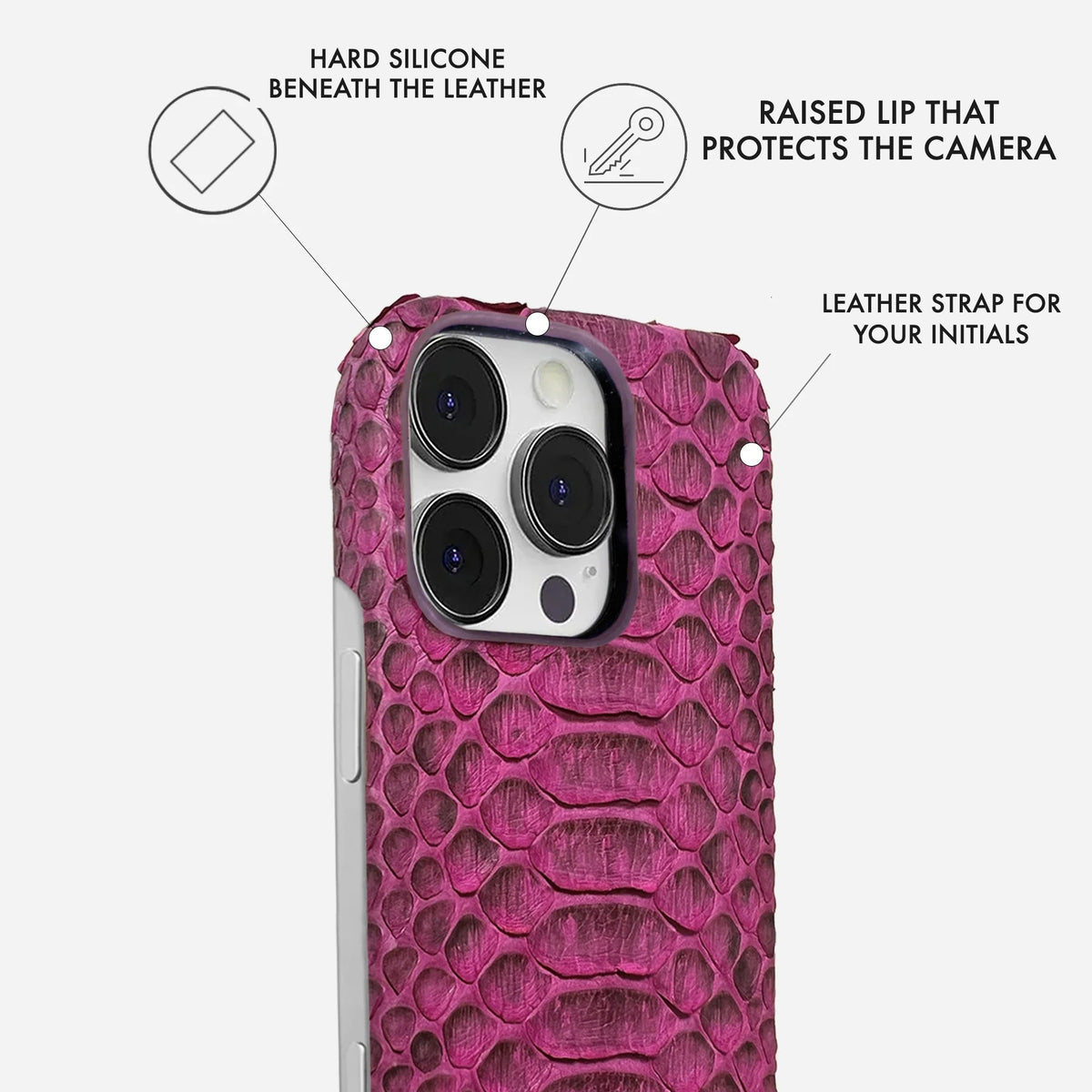 iPhone 16 Pro Max Leather Case — Piton