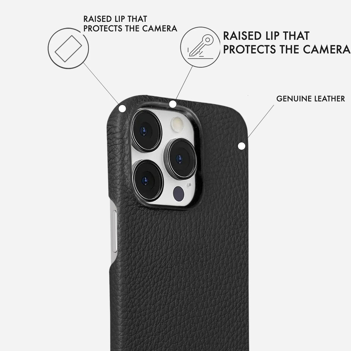 iPhone 13 Pro Leather Case — Ashe