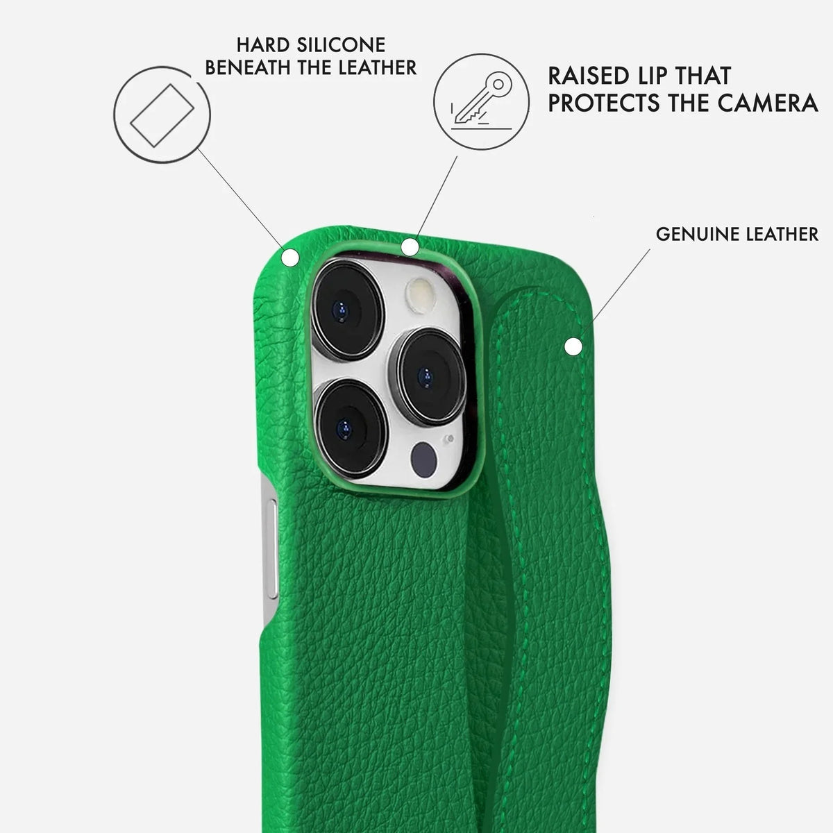 iPhone 14 Pro Max Leather Case — Ashe Handle