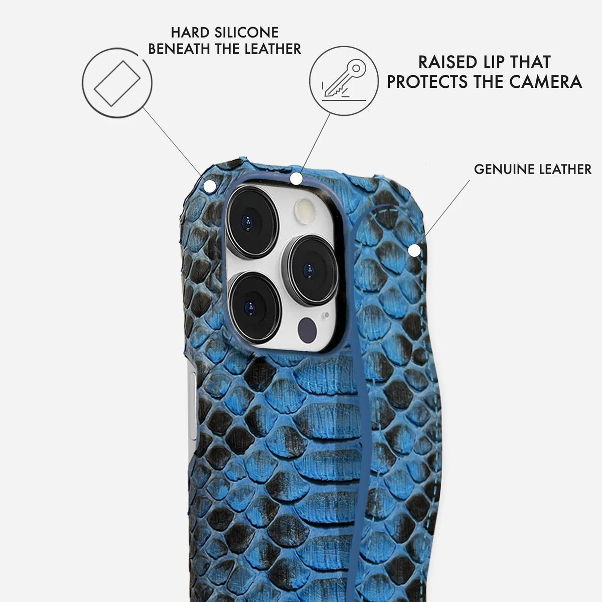 iPhone 14 Pro Max Leather Case — Piton Handle