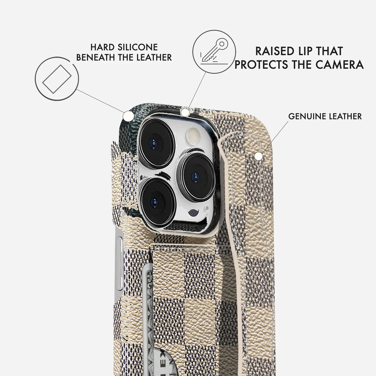 iPhone 14 Pro Max Case — Dama Handle Cardholder