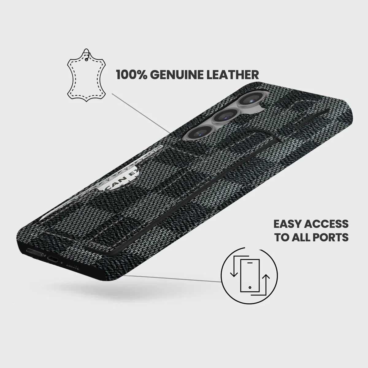 Galaxy S24 Case — Dama Handle Cardholder