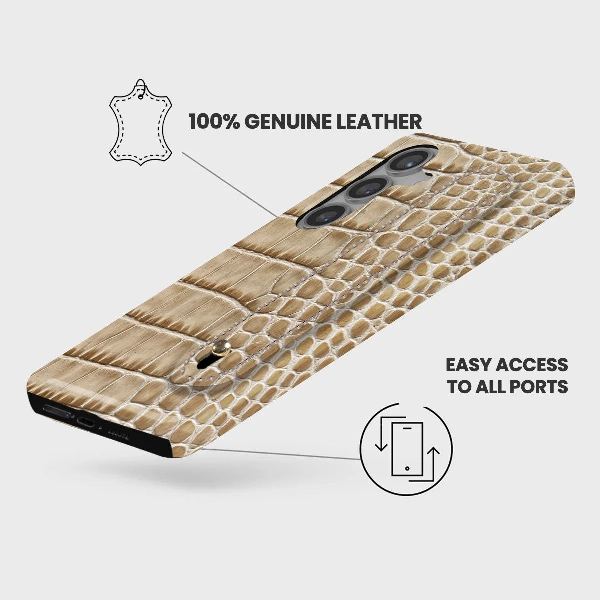 Galaxy S24 Leather Case — Neo Handle