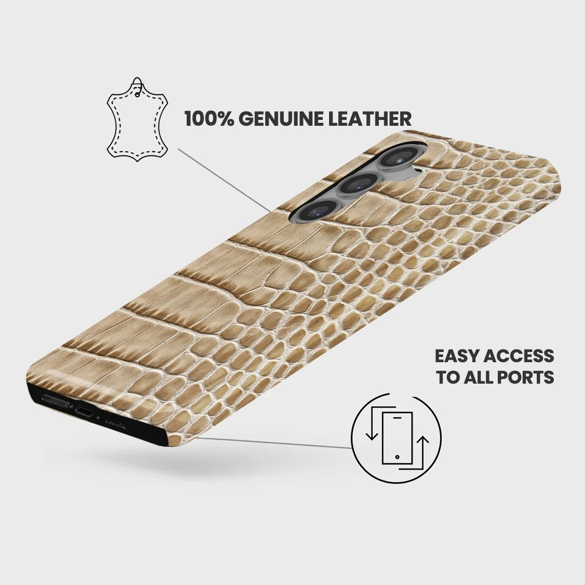 Galaxy S25 Plus Leather Case — Neo