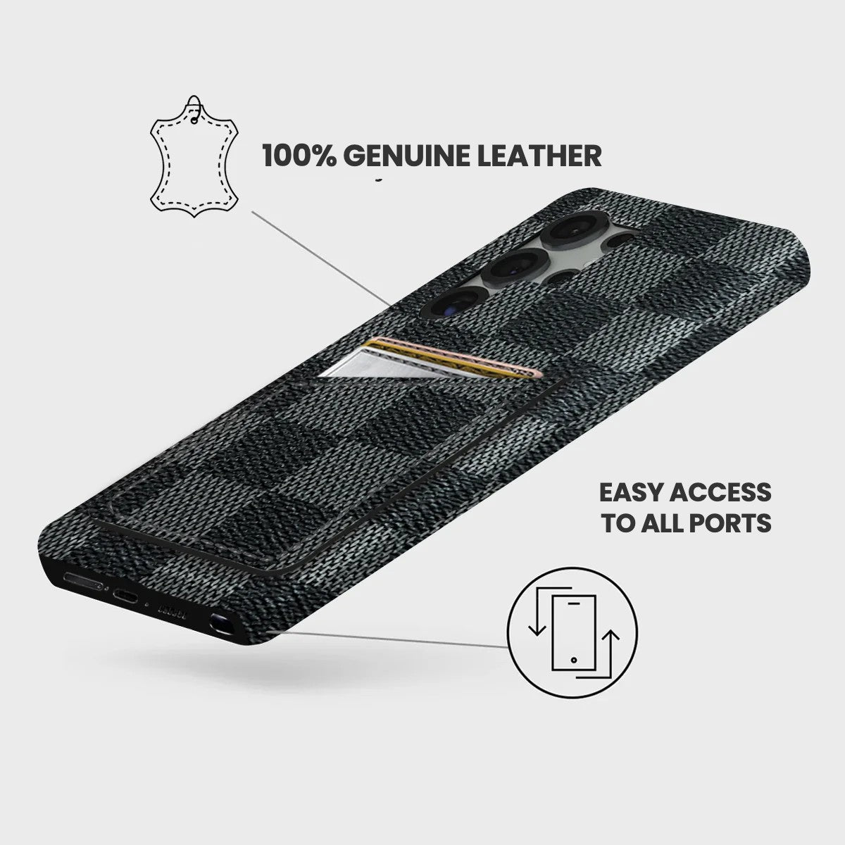 Galaxy S25 Ultra Case — Dama Cardholder