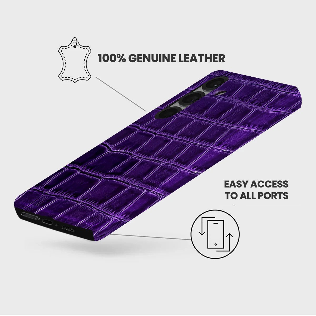 Galaxy S26 Plus Leather Case — Vega