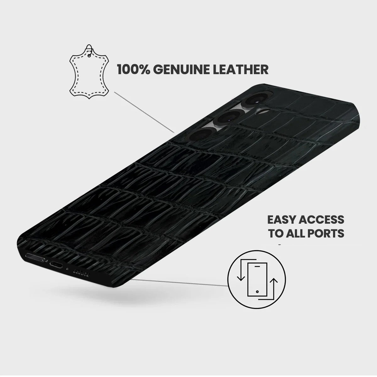 Galaxy S26 Plus Leather Case — Vega