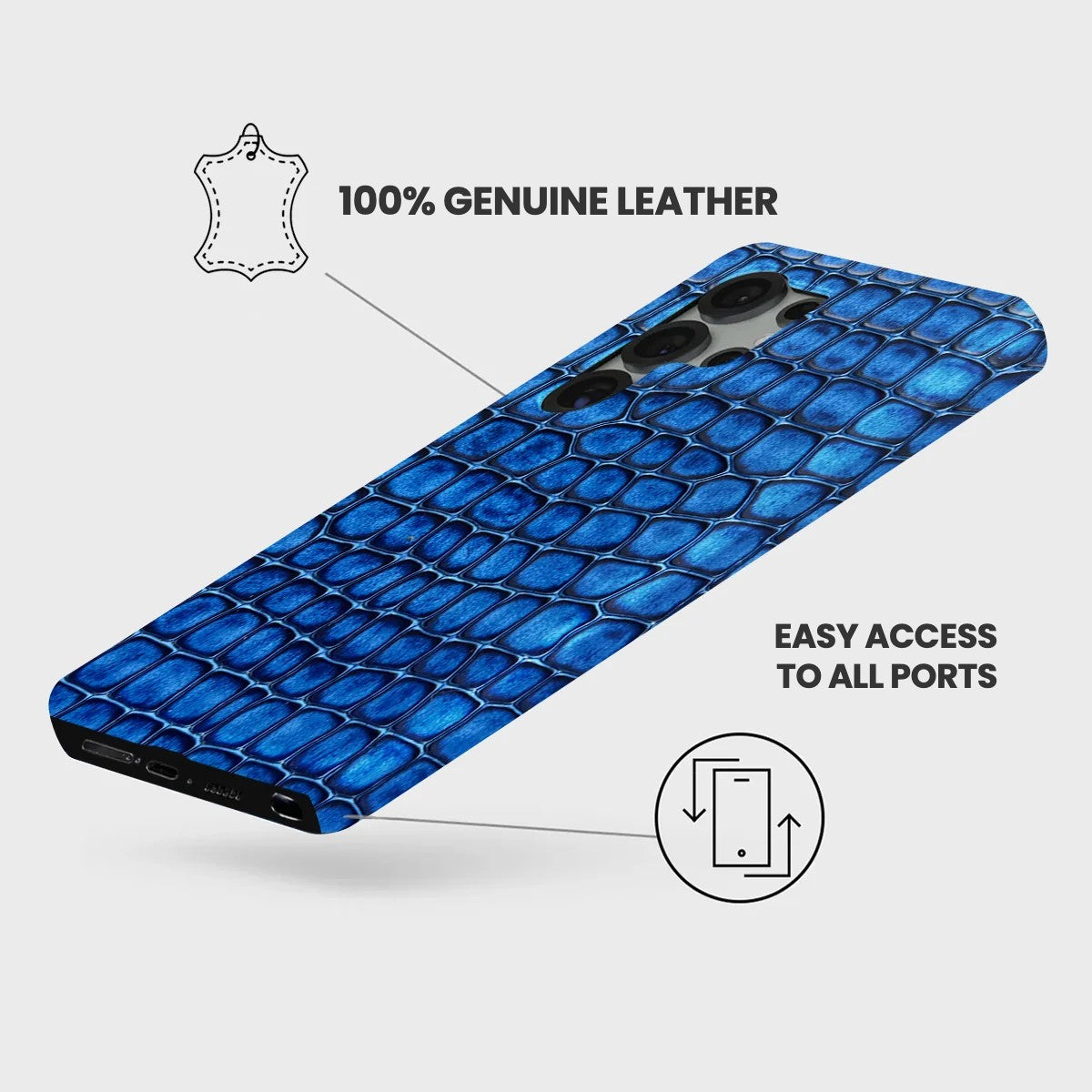 Galaxy S26 Ultra Leather Case — Lusso