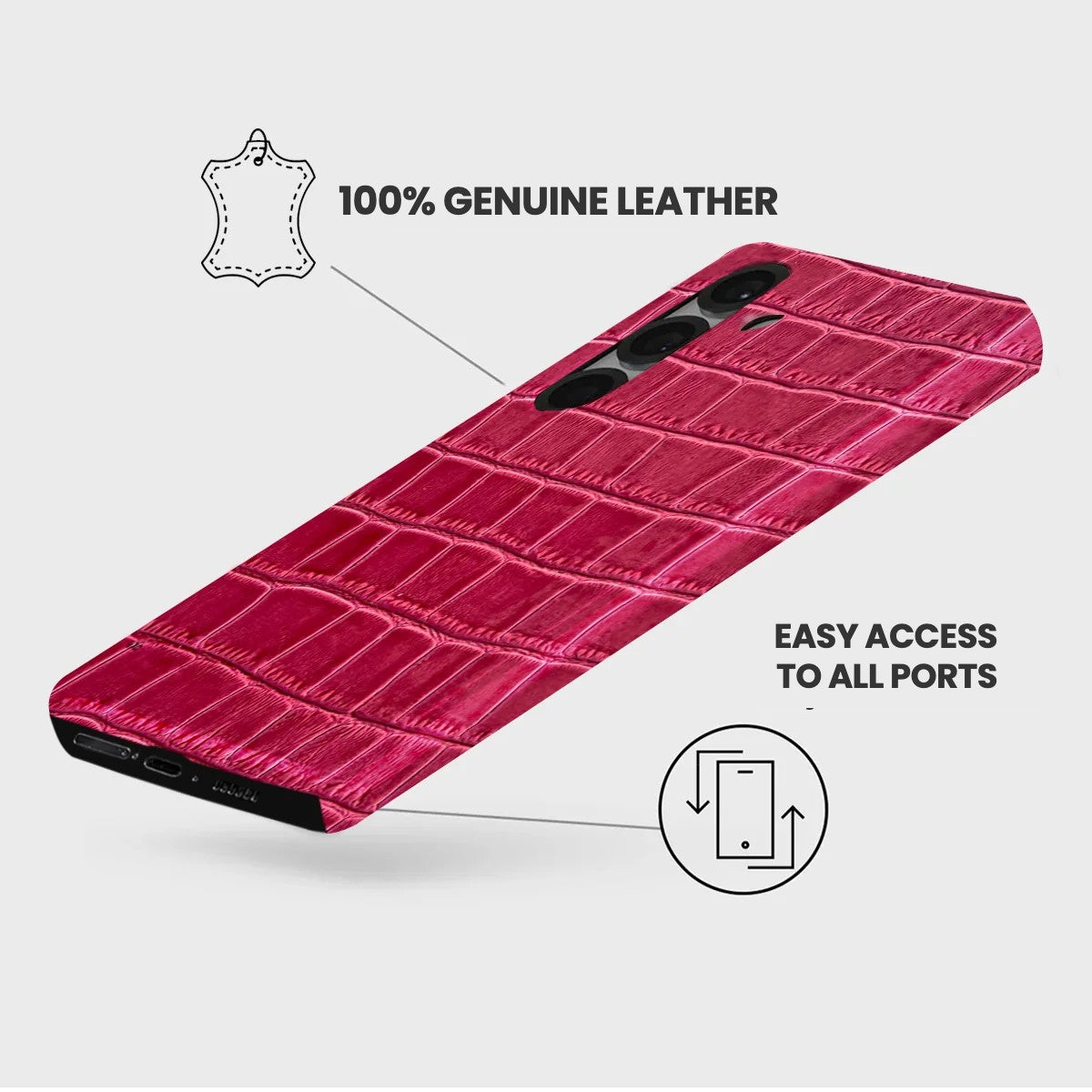 Galaxy S26 Leather Case — Vega