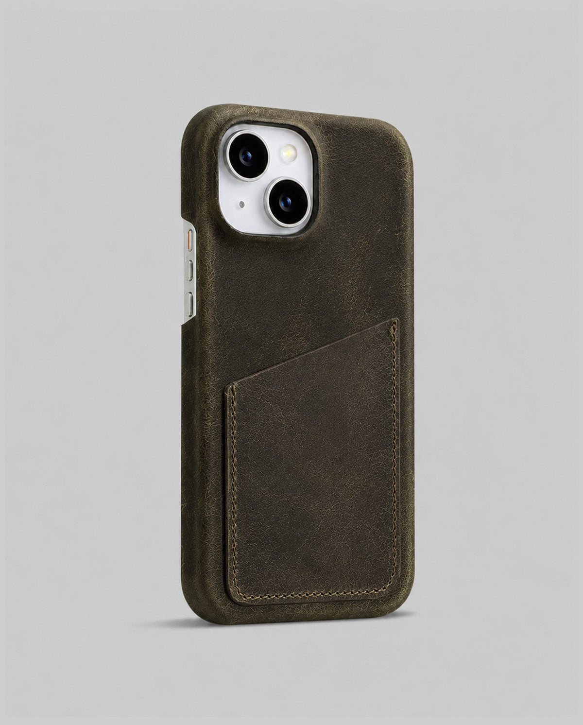 iPhone 14 Plus Leather Case — Hari Cardholder