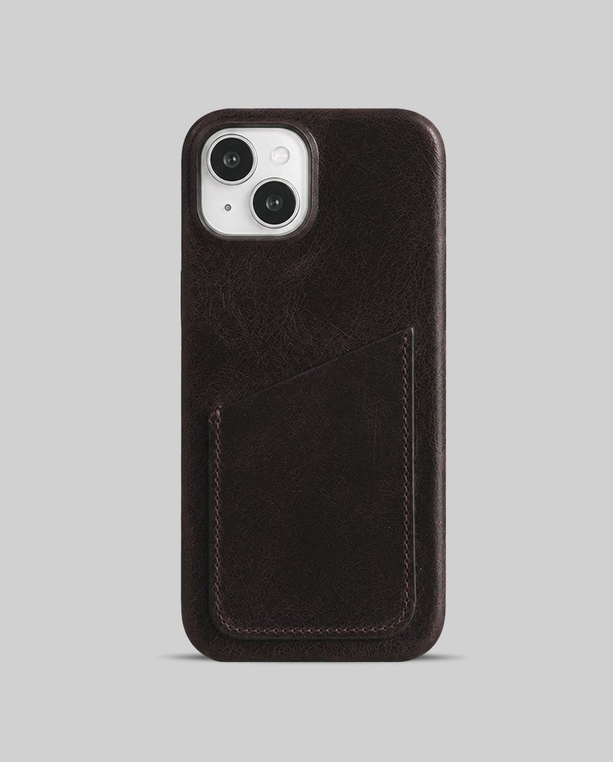 iPhone 15 Plus Leather Case — Harleys Cardholder