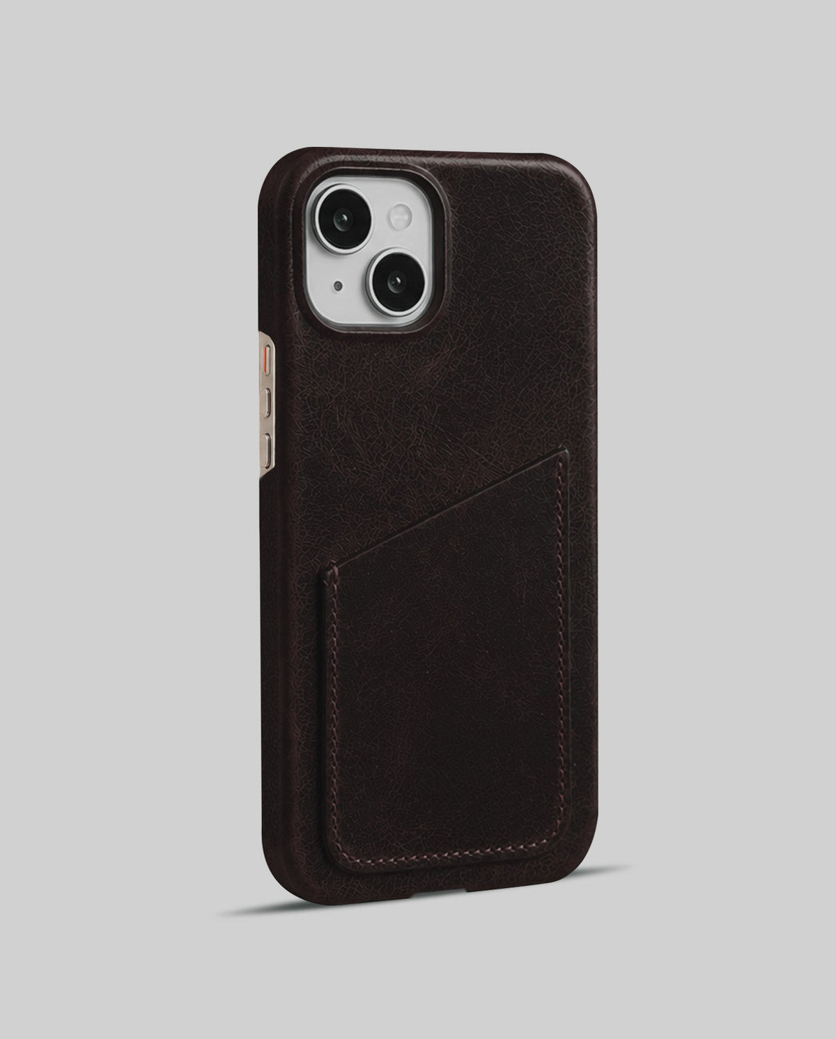 iPhone 15 Plus Leather Case — Harleys Cardholder